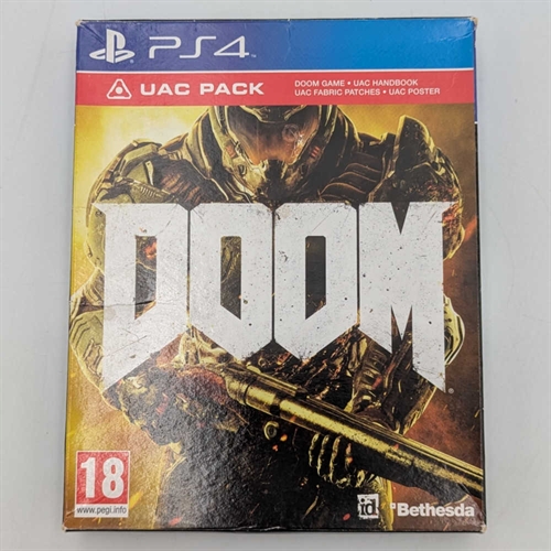 Doom UAC Pack - PS4 (A Grade) (Genbrug)